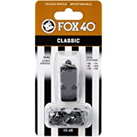 Los mejores  - Carta Sport Fox 40 Referees Wrist Straps Silbato- Unisex- Negro- F-S